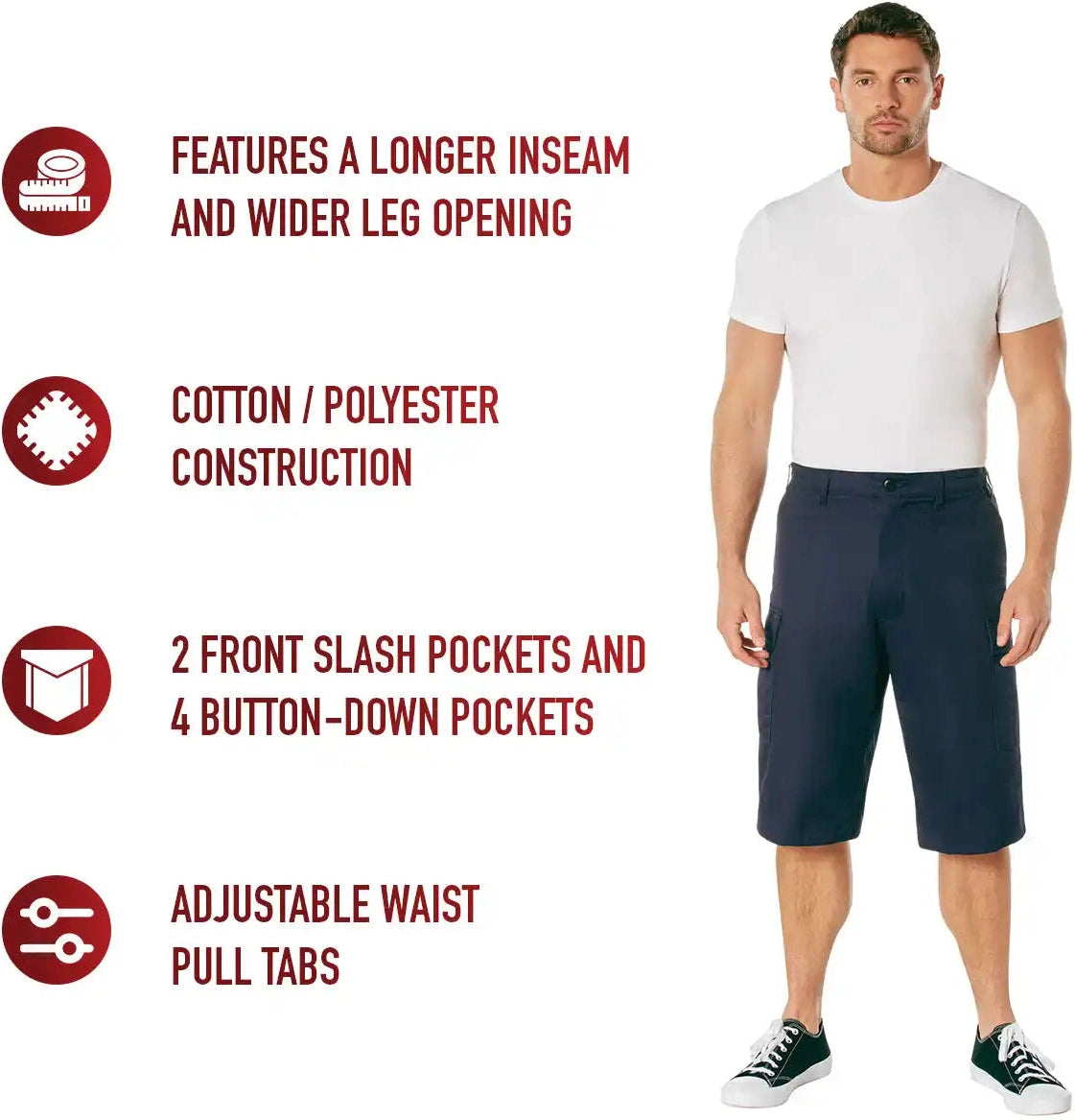 Rothco Long Length Bdu Shorts