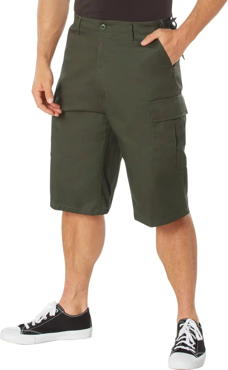 Rothco Long Length Bdu Shorts - Olive Drab / Xs