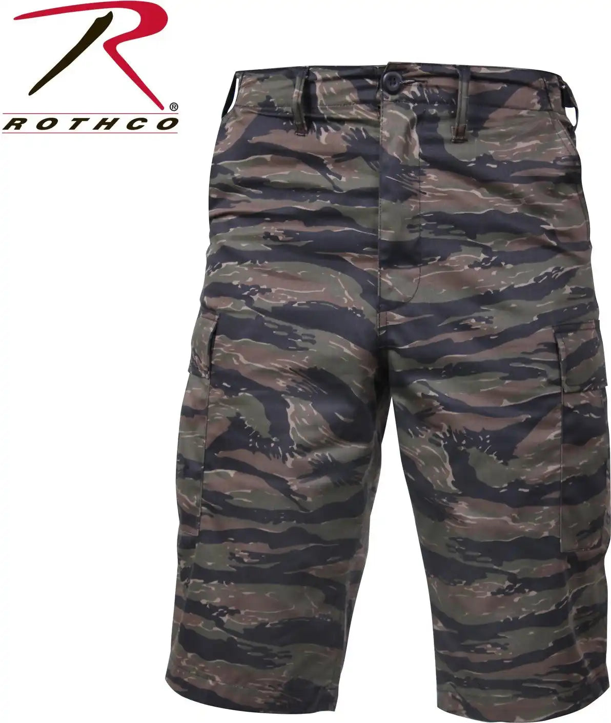 Rothco Long Length Camo Bdu Shorts