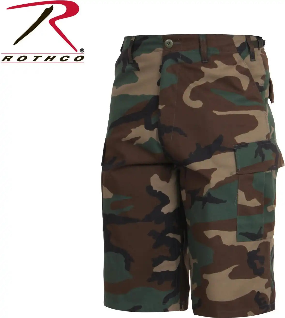 Rothco Long Length Camo Bdu Shorts