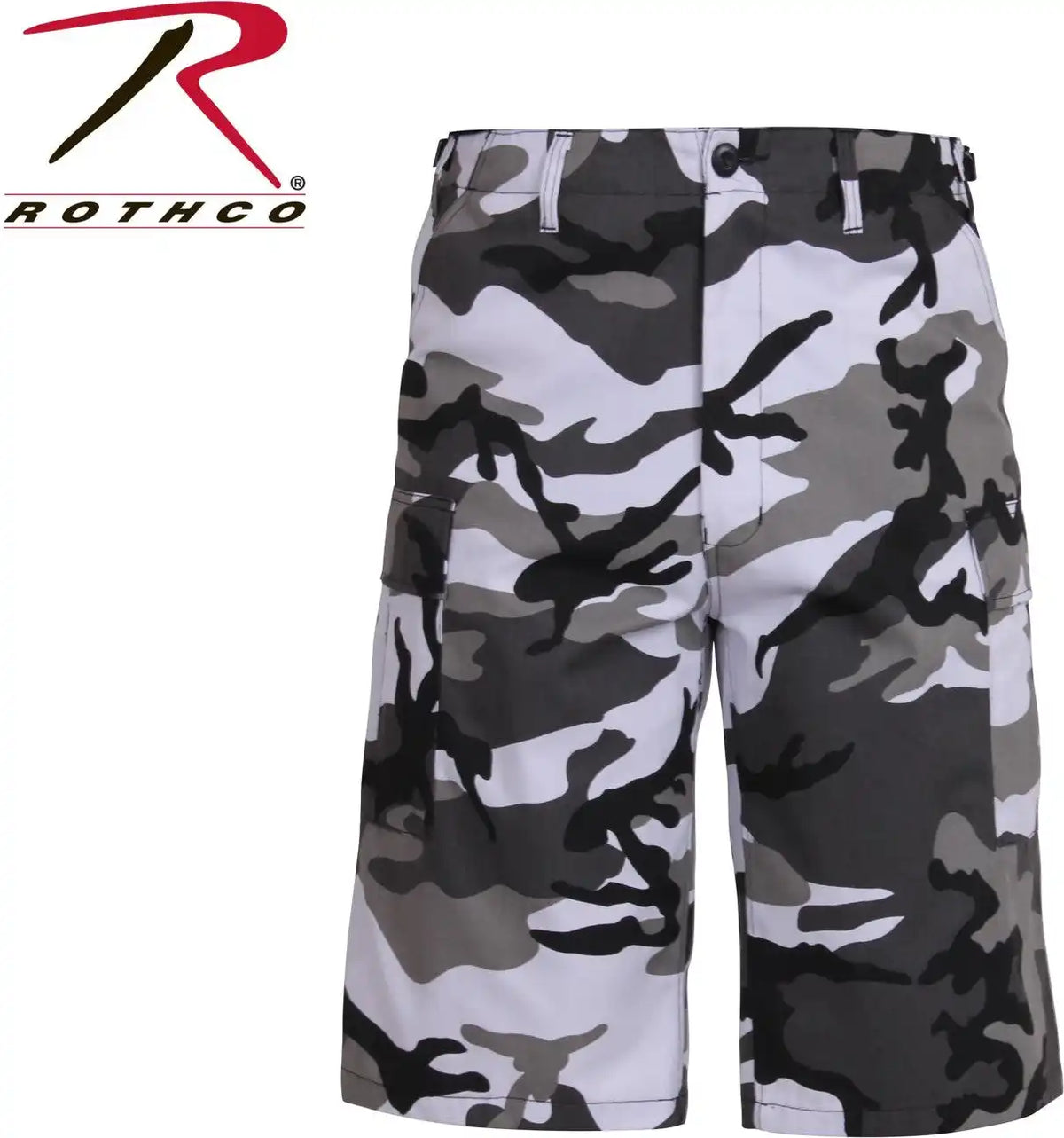 Rothco Long Length Camo Bdu Shorts