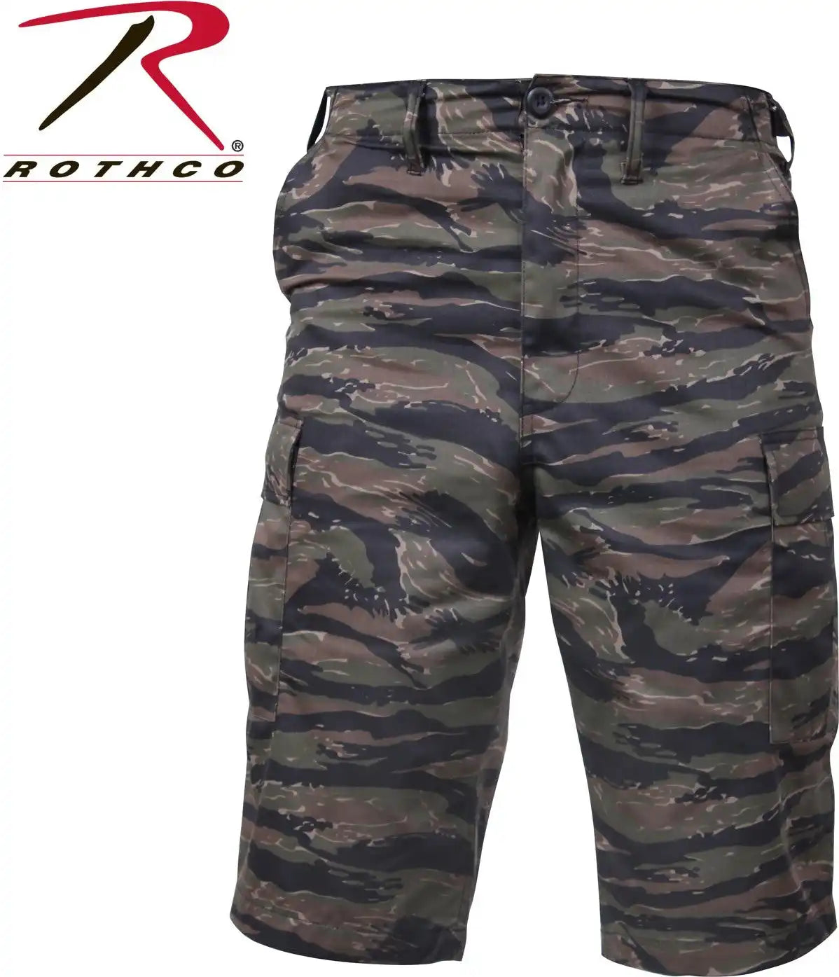 Rothco Long Length Camo Bdu Shorts