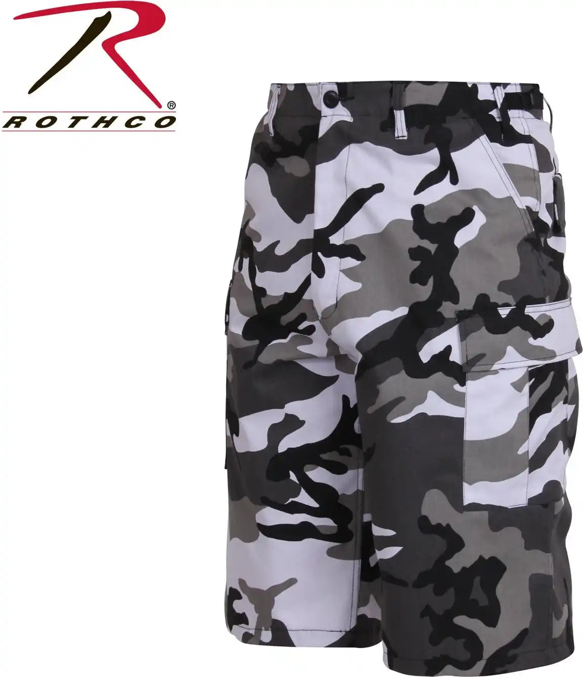 Rothco Long Length Camo Bdu Shorts
