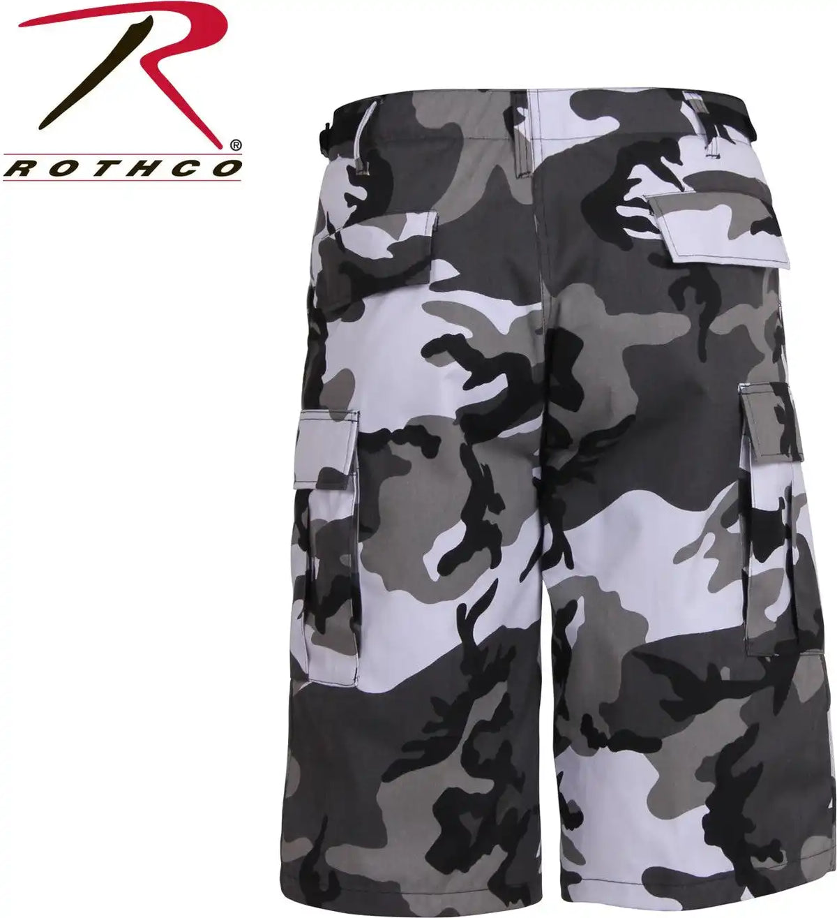Rothco Long Length Camo Bdu Shorts