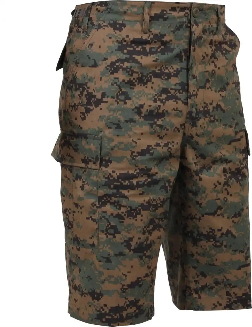 Rothco Long Length Camo Bdu Shorts