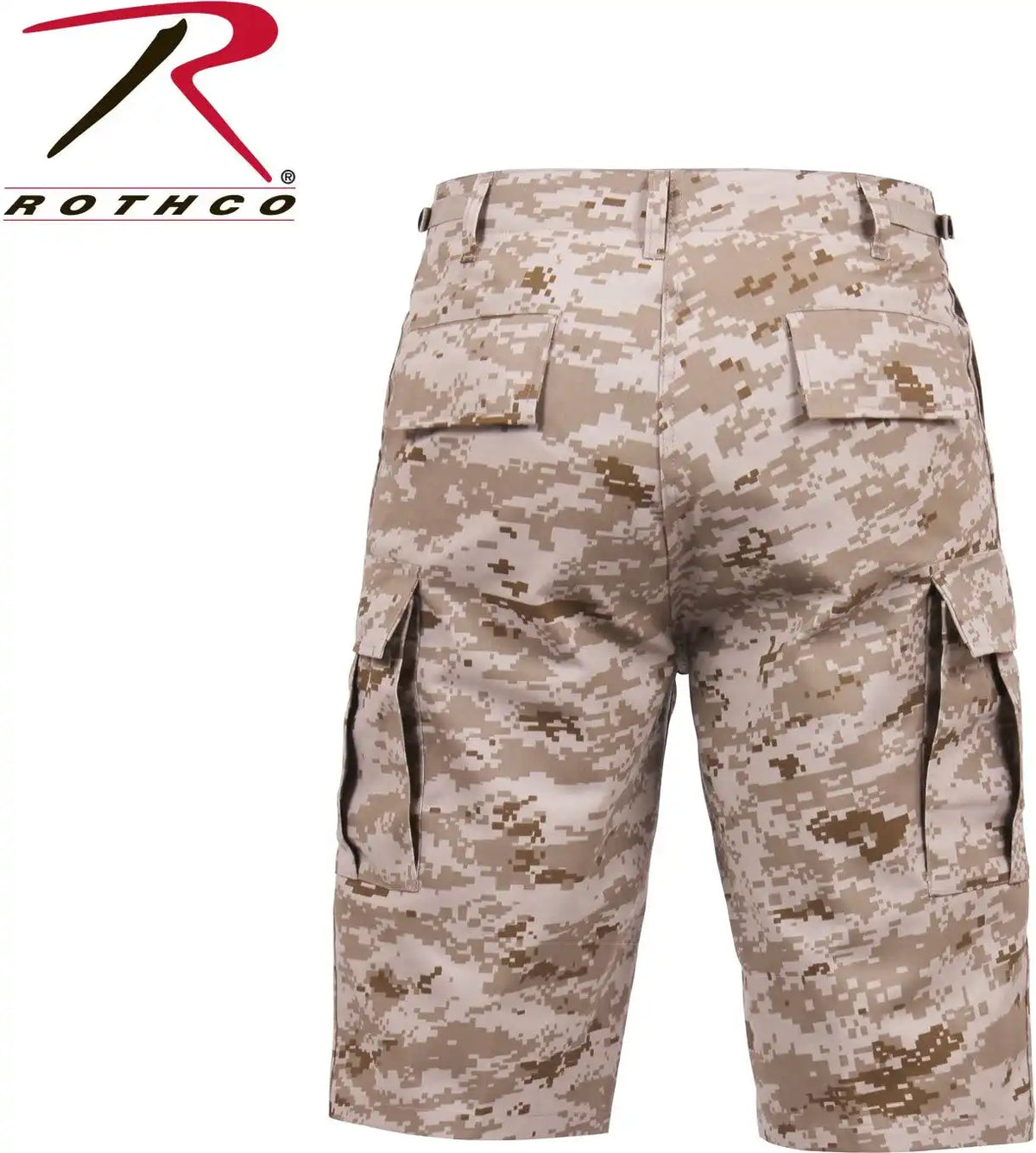 Rothco Long Length Camo Bdu Shorts