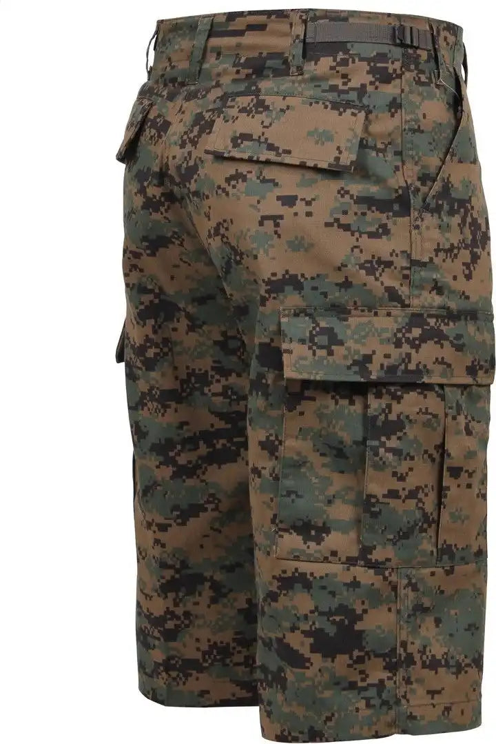 Rothco Long Length Camo Bdu Shorts