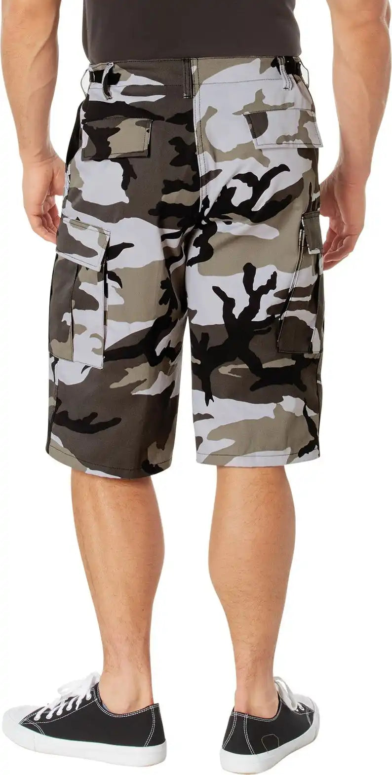 Rothco Long Length Camo Bdu Shorts