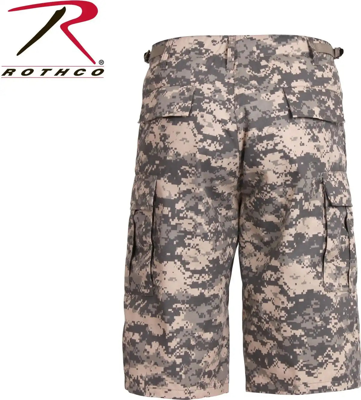 Rothco Long Length Camo Bdu Shorts