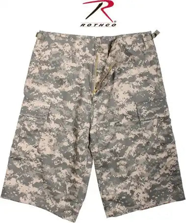 Rothco Long Length Camo Bdu Shorts