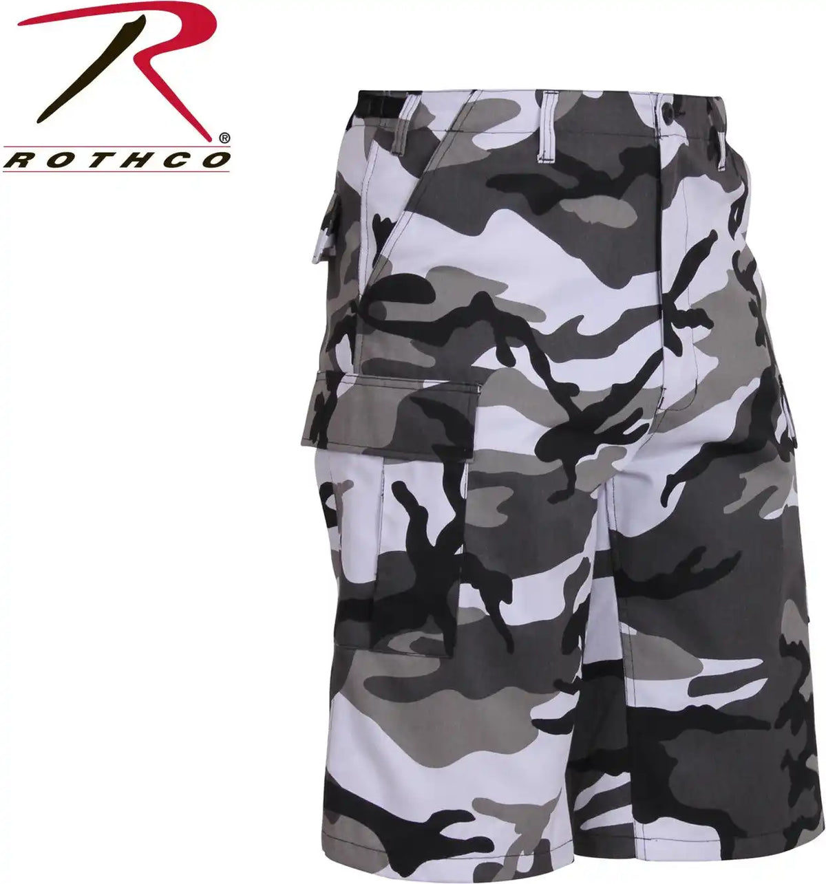 Rothco Long Length Camo Bdu Shorts