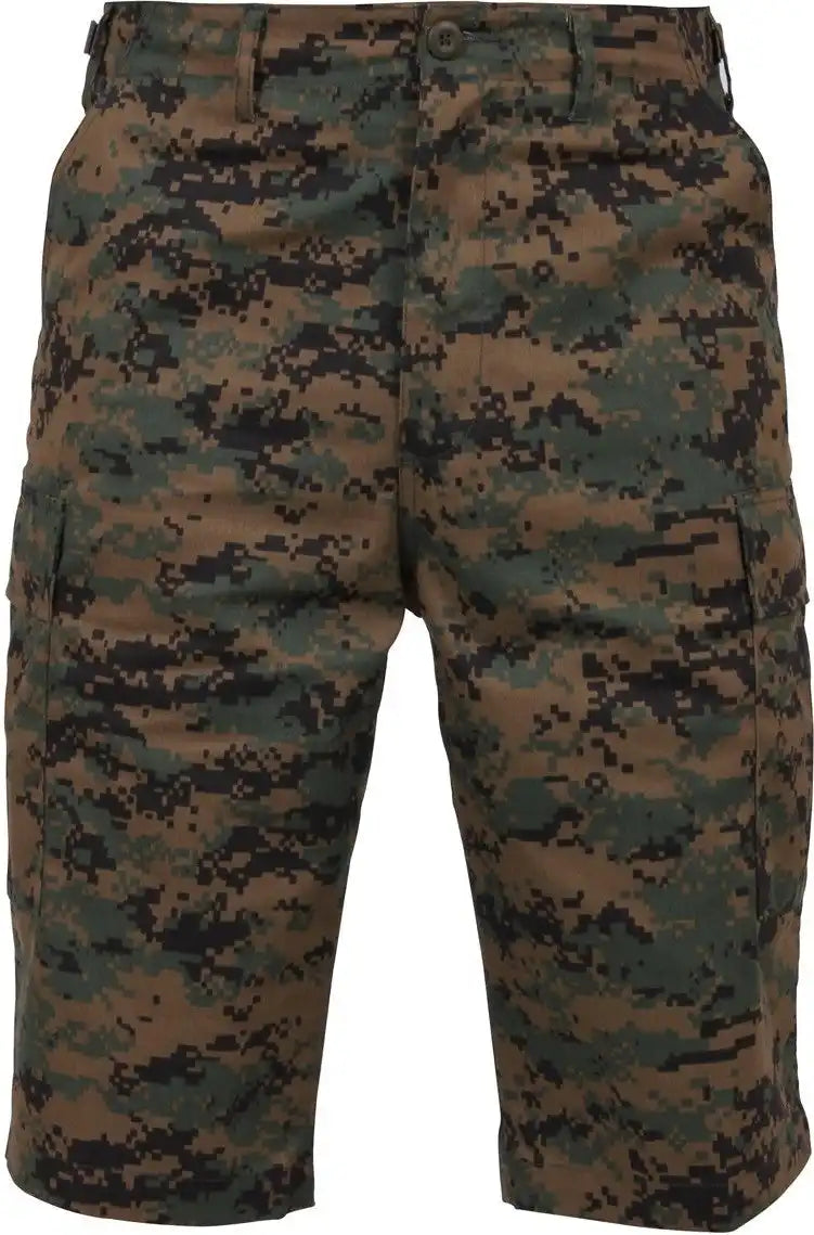 Rothco Long Length Camo Bdu Shorts