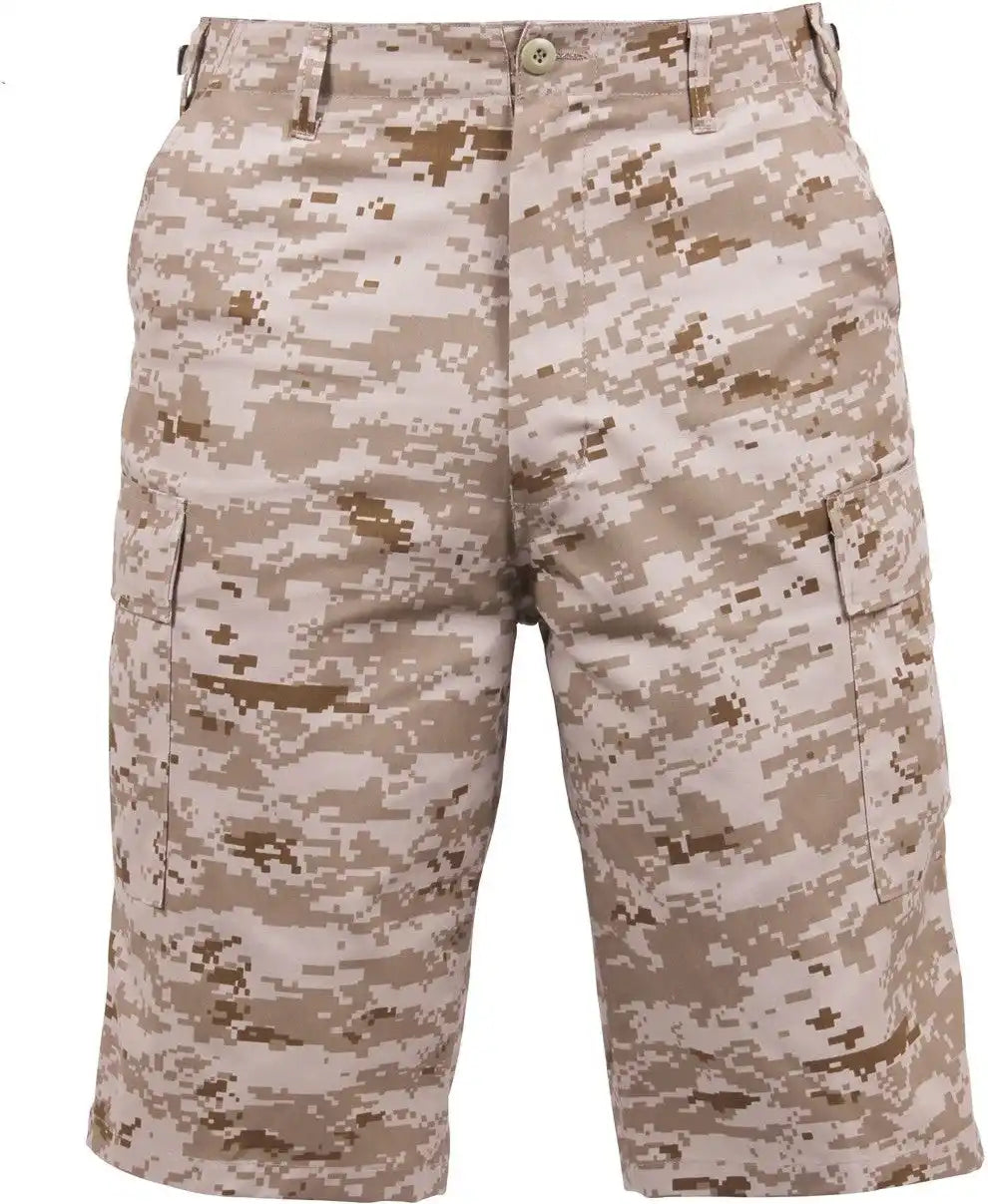 Rothco Long Length Camo Bdu Shorts