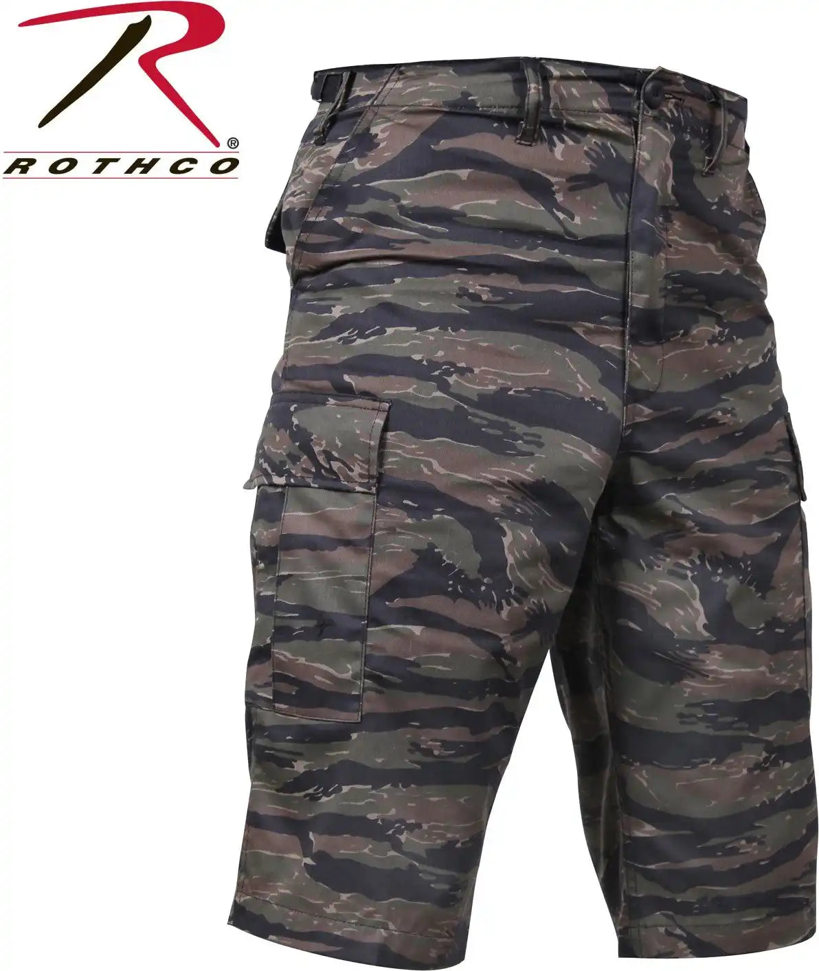 Rothco Long Length Camo Bdu Shorts