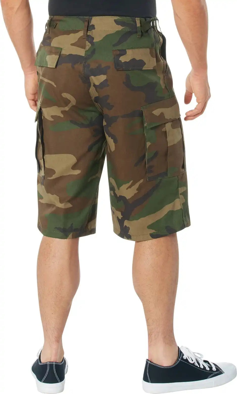 Rothco Long Length Camo Bdu Shorts