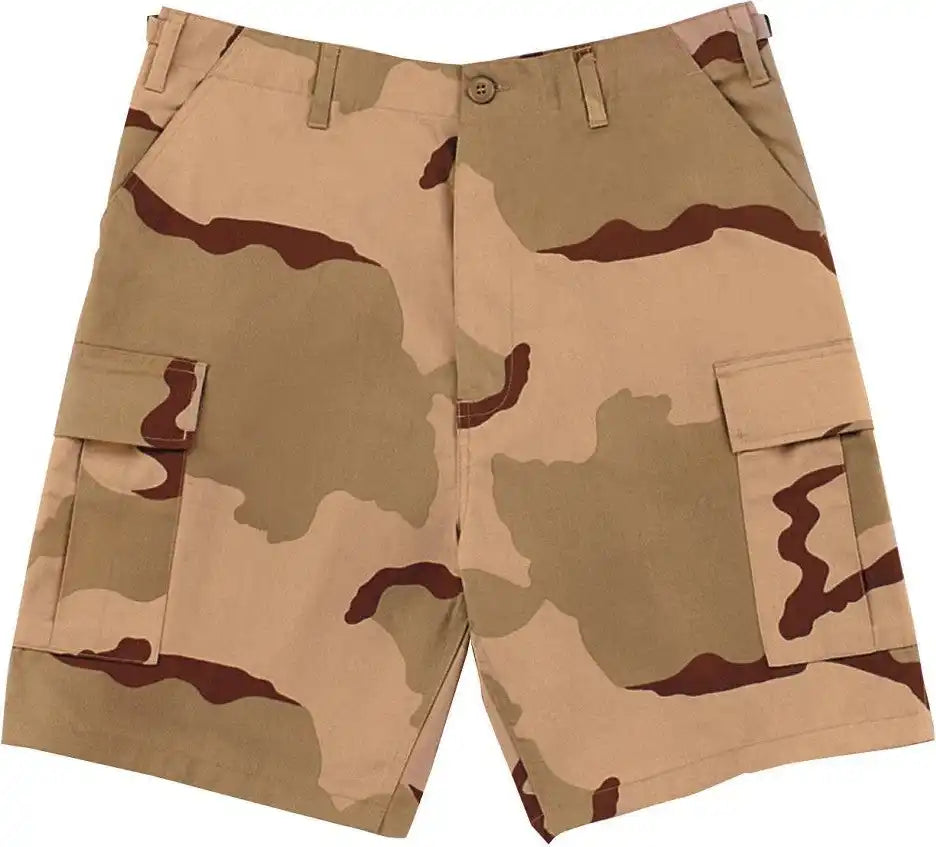 Rothco Long Length Camo Bdu Shorts