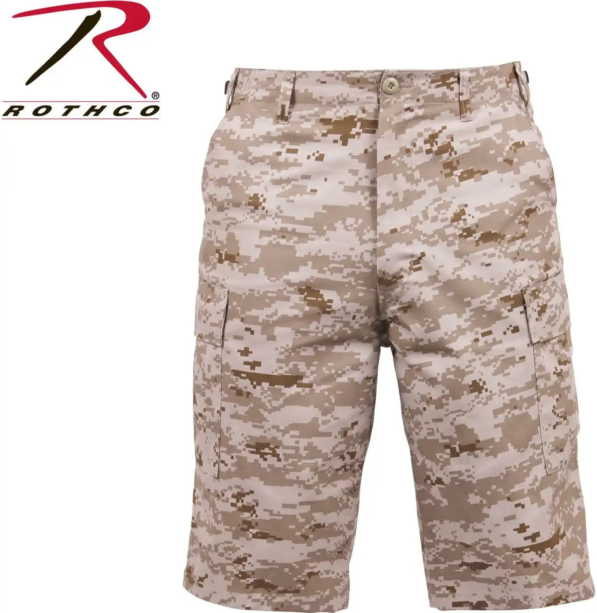 Rothco Long Length Camo Bdu Shorts