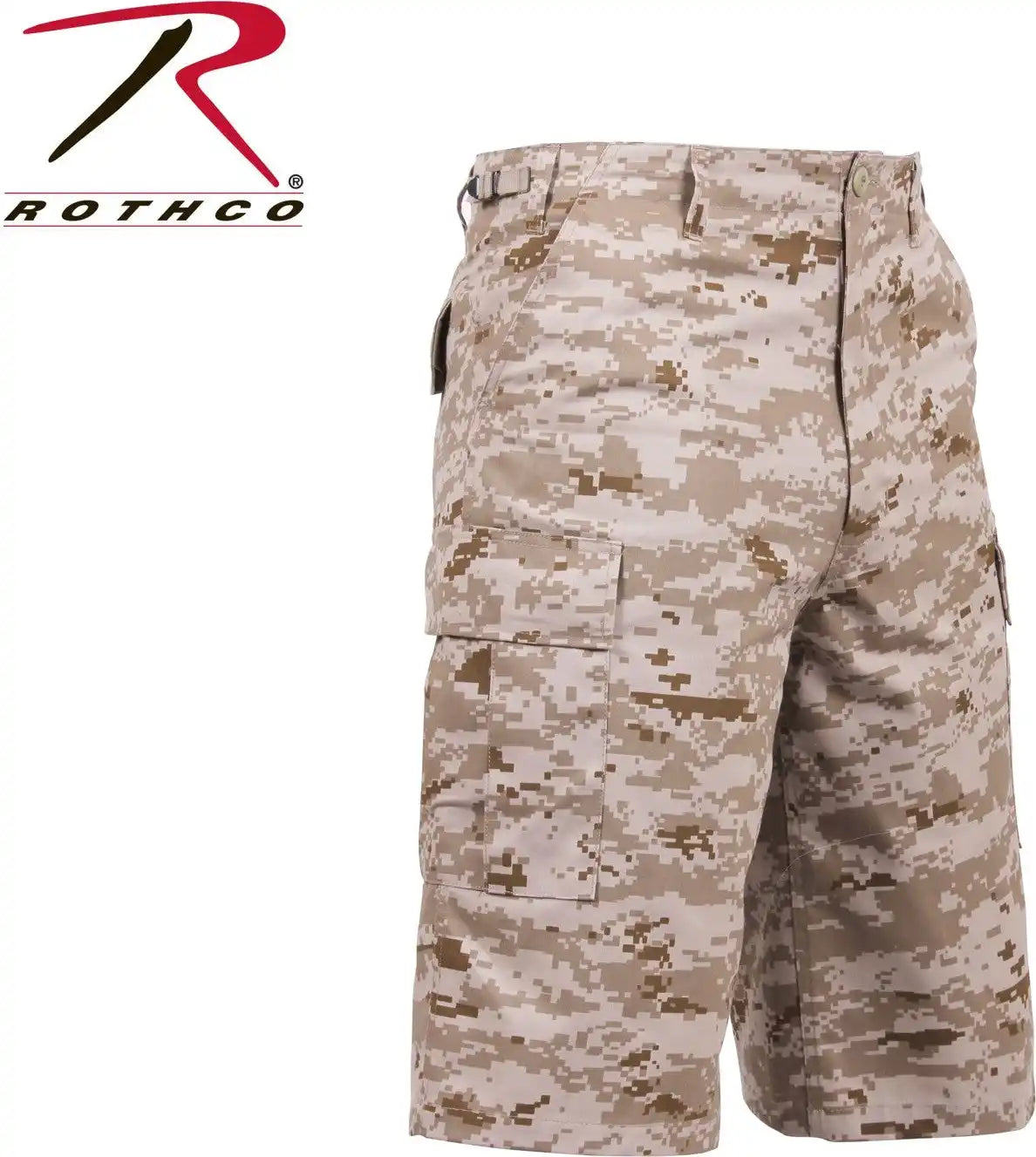 Rothco Long Length Camo Bdu Shorts