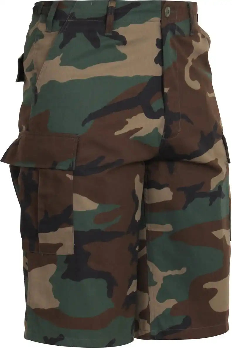 Rothco Long Length Camo Bdu Shorts