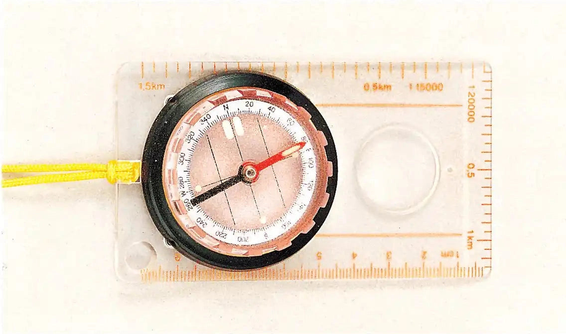 Rothco Map Compass - Clear