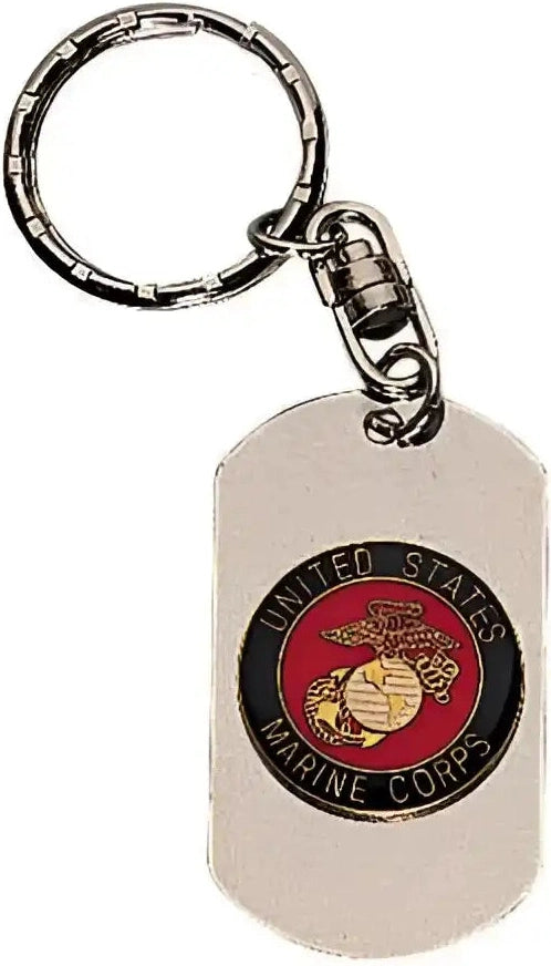 Rothco Marines Dog Tag Key Chain