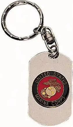 Rothco Marines Dog Tag Key Chain