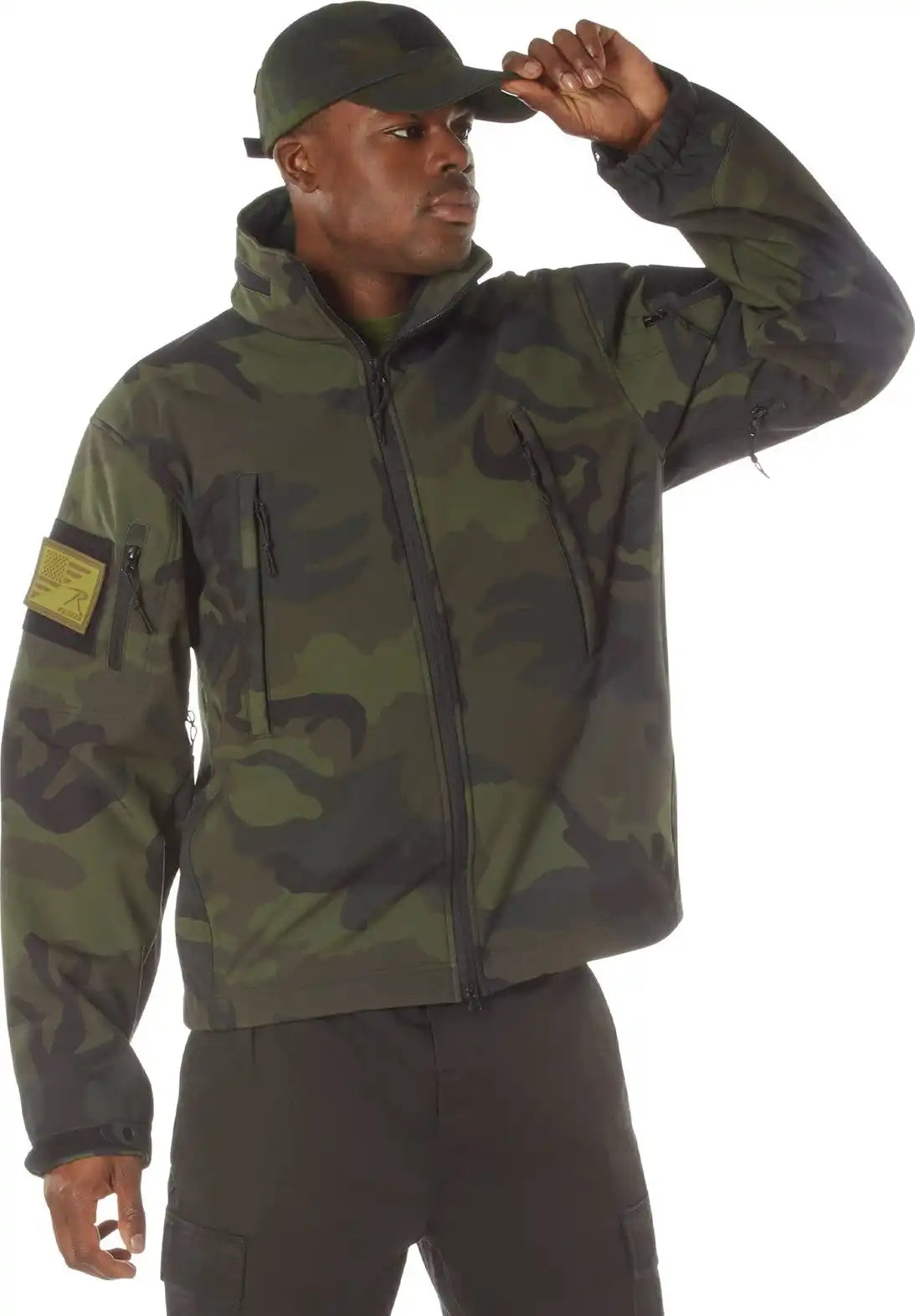 Rothco Midnight Camo Special Ops Soft Shell Jacket