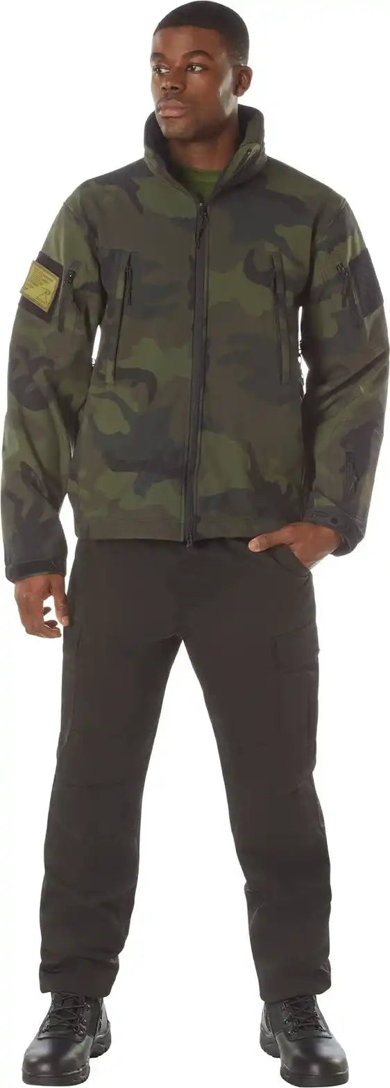 Rothco Midnight Camo Special Ops Soft Shell Jacket