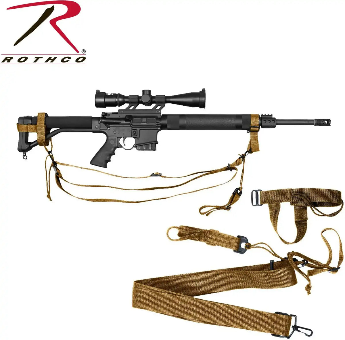 Rothco Military 3 Point Rifle Sling
