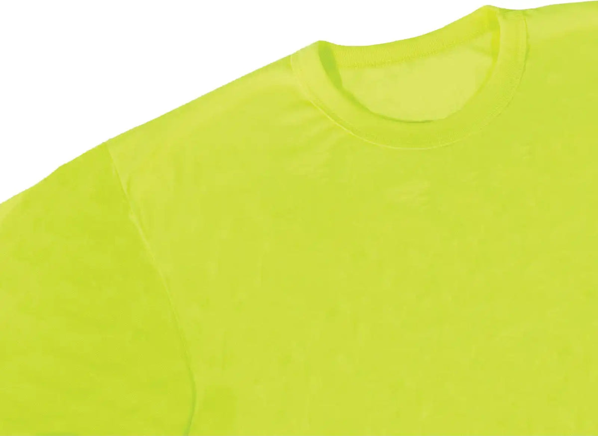 Rothco Moisture Wicking Long Sleeve Pocket T-shirt - Safety Green