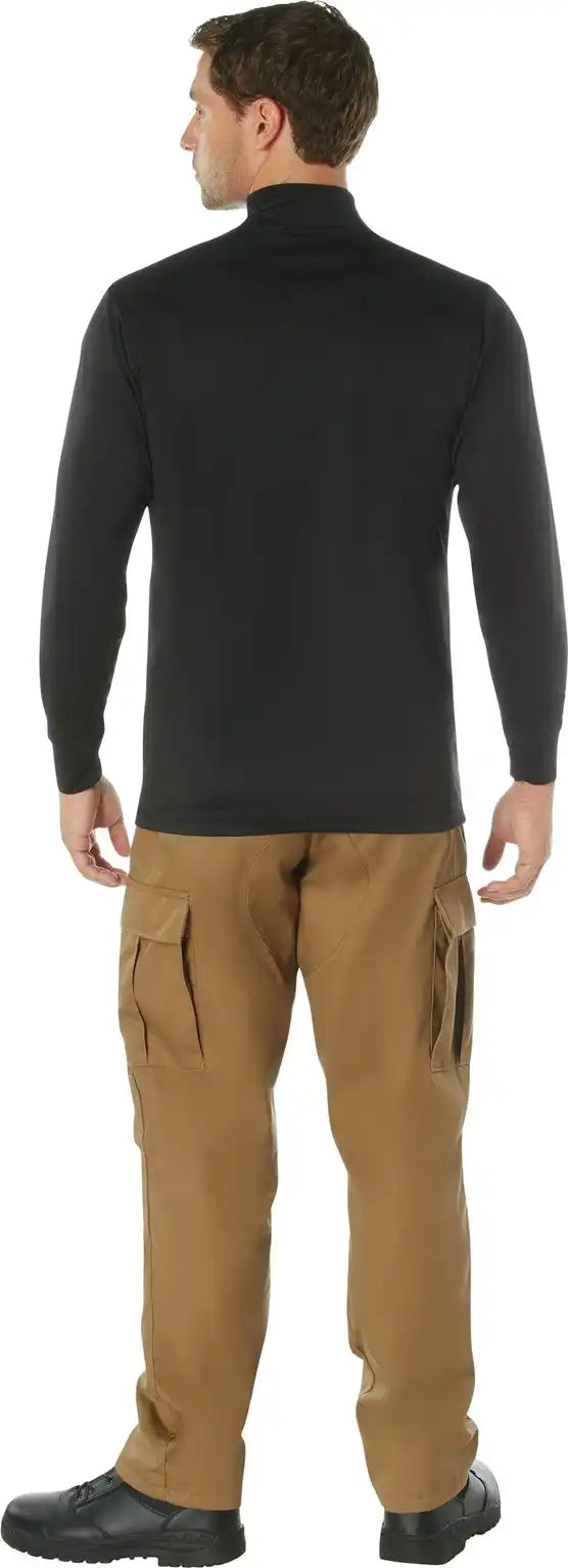 Rothco Moisture Wicking Mock Turtleneck