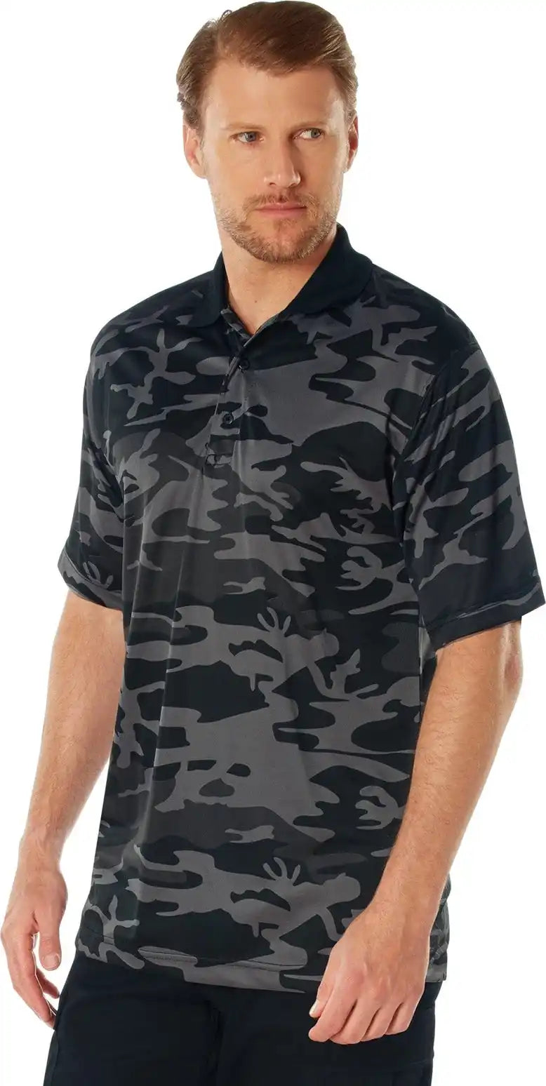 Rothco Moisture Wicking Polo Shirt