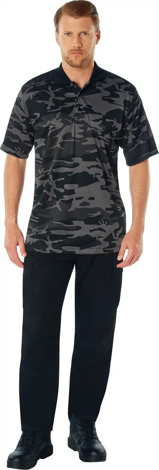 Rothco Moisture Wicking Polo Shirt