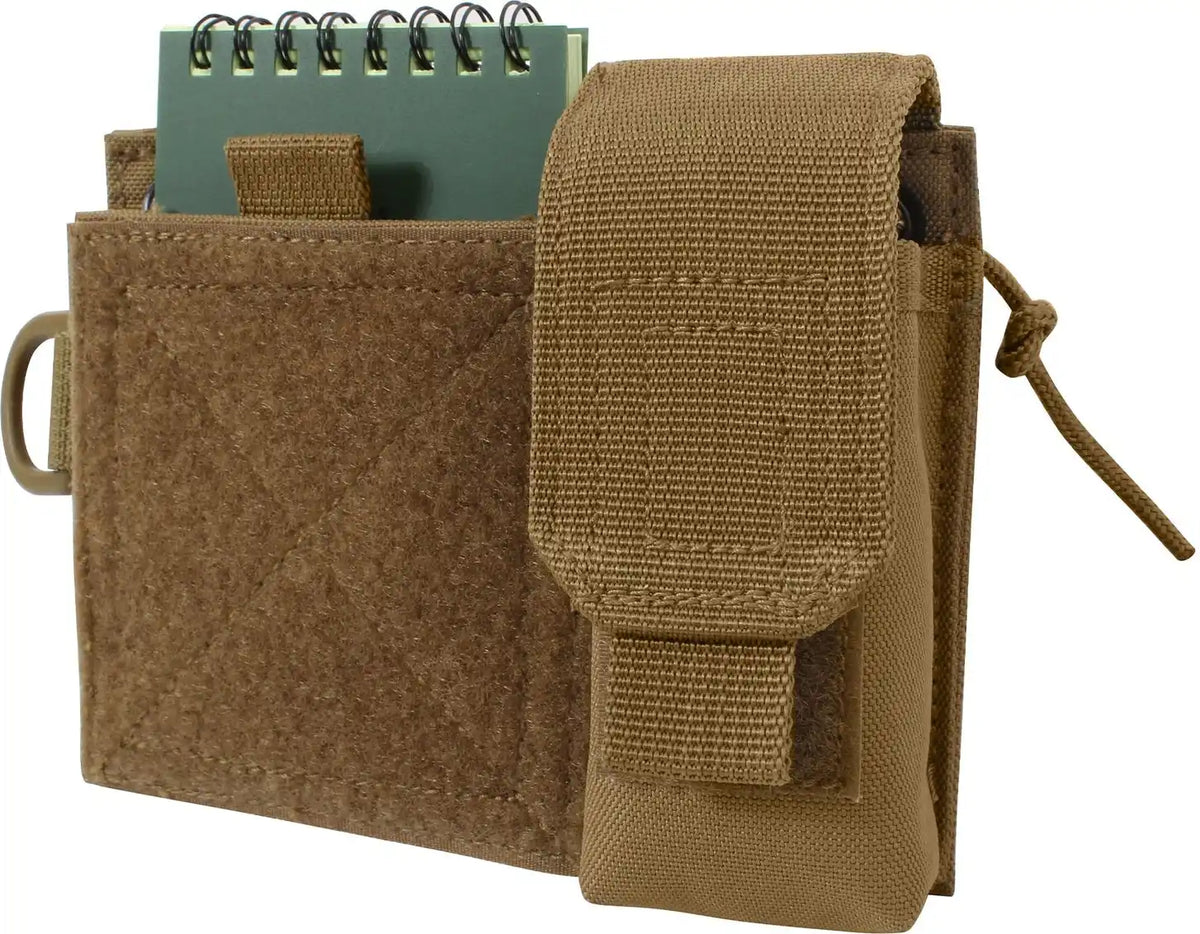 Rothco Molle Administrative Pouch - Coyote Brown