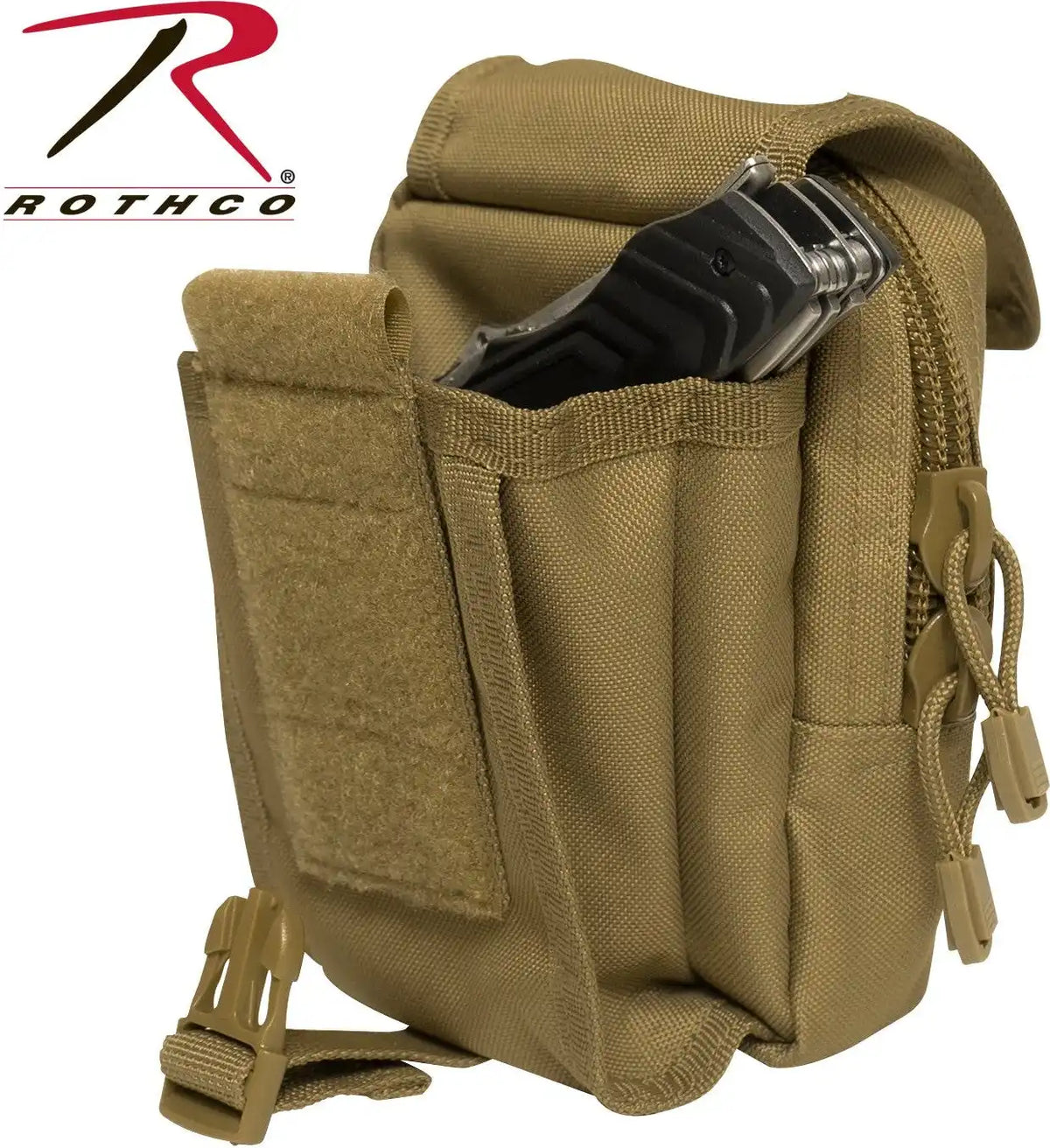 Rothco Molle Compatible Edc (everyday Carry) Accessory Pouch