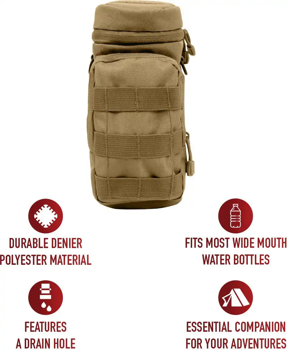 Rothco Molle Compatible Water Bottle Pouch