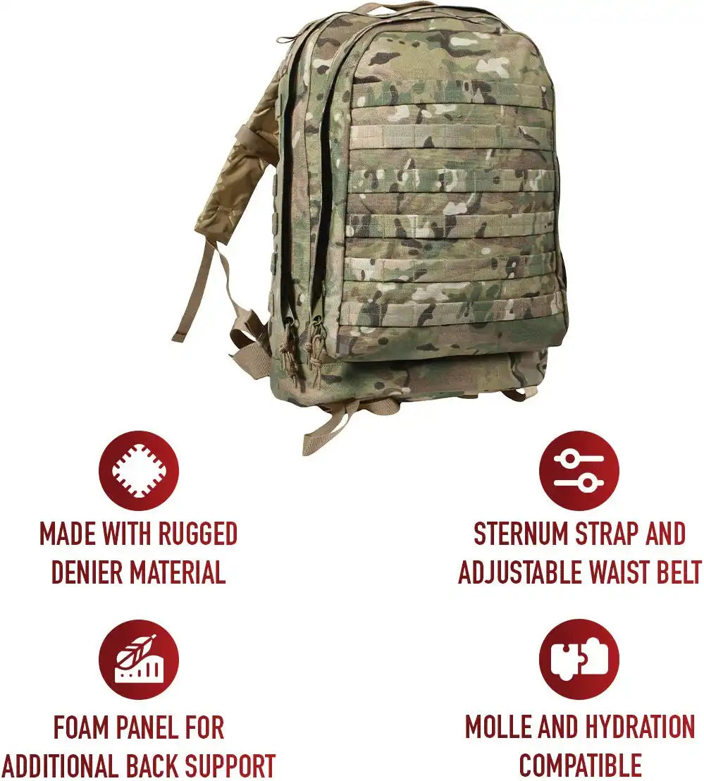 Rothco Molle Ii 3-day Assault Pack