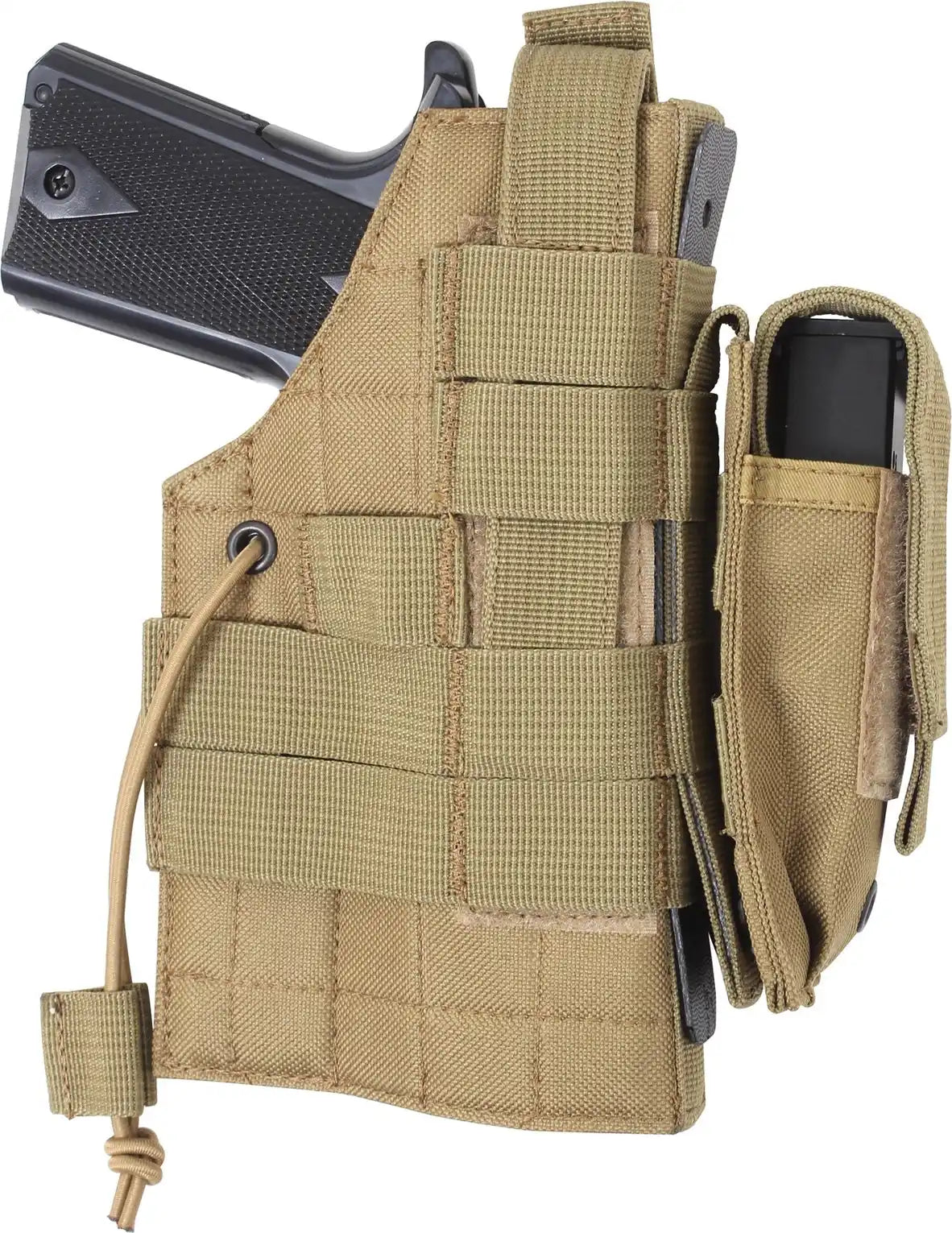 Rothco Molle Modular Ambidextrous Holster - Coyote Brown