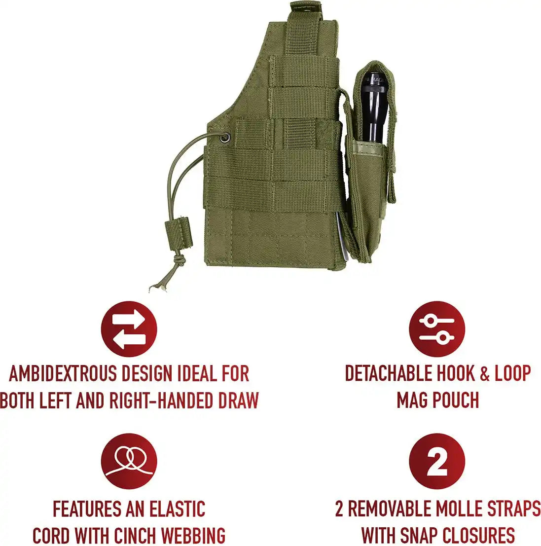 Rothco Molle Modular Ambidextrous Holster