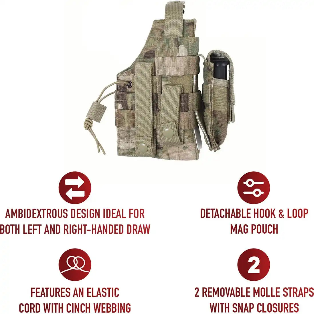 Rothco Molle Modular Ambidextrous Holster
