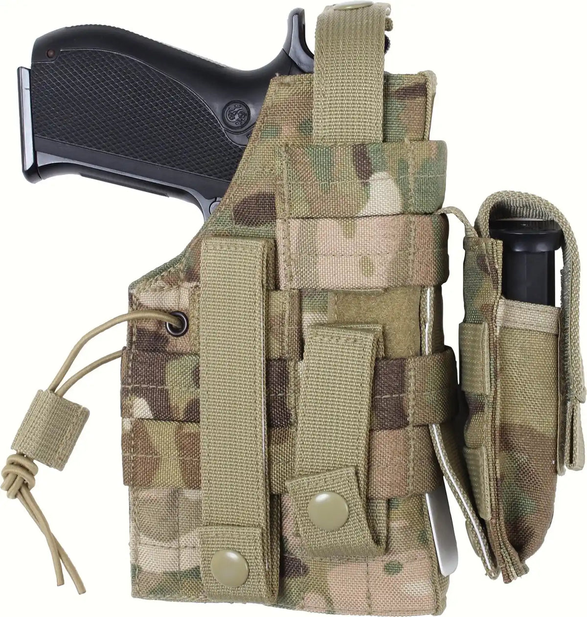 Rothco Molle Modular Ambidextrous Holster - Multicam
