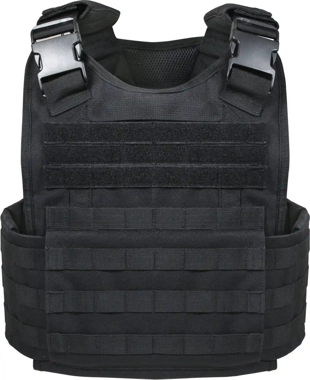 Rothco Molle Plate Carrier Vest - Black / 4xl / 5xl