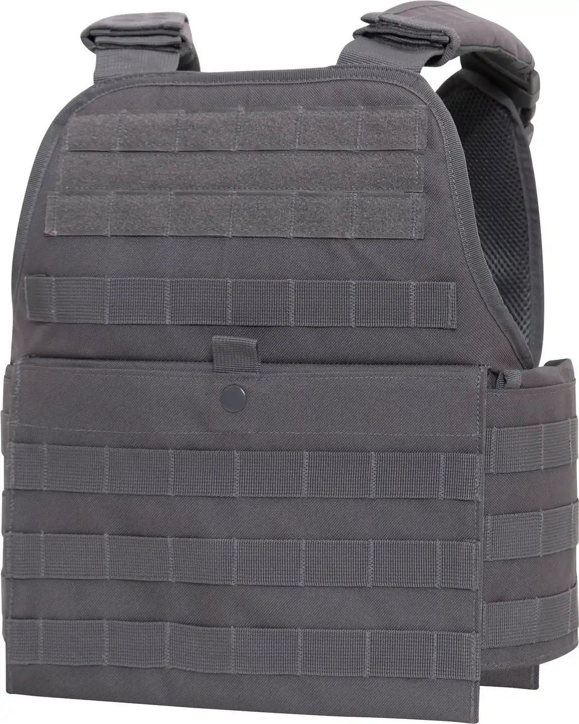 Rothco Molle Plate Carrier Vest - Grey / Regular