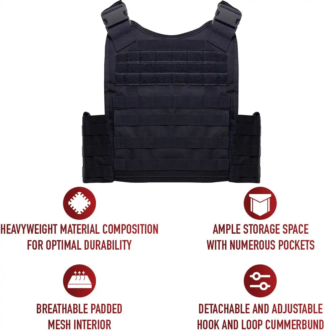 Rothco Molle Plate Carrier Vest