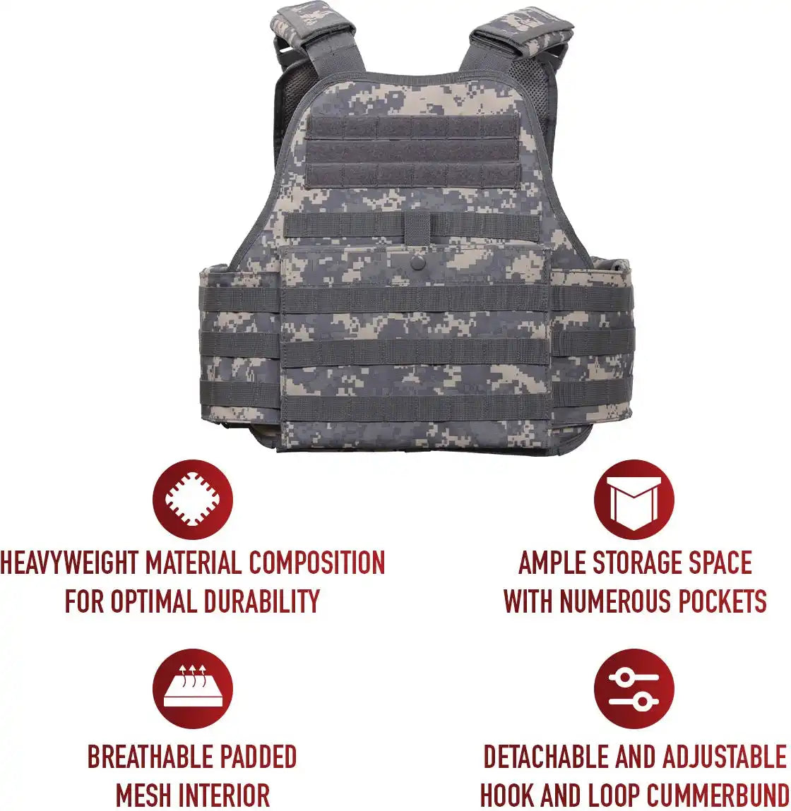 Rothco Molle Plate Carrier Vest