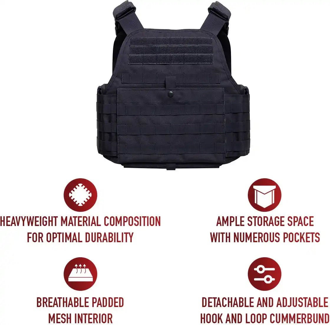 Rothco Molle Plate Carrier Vest