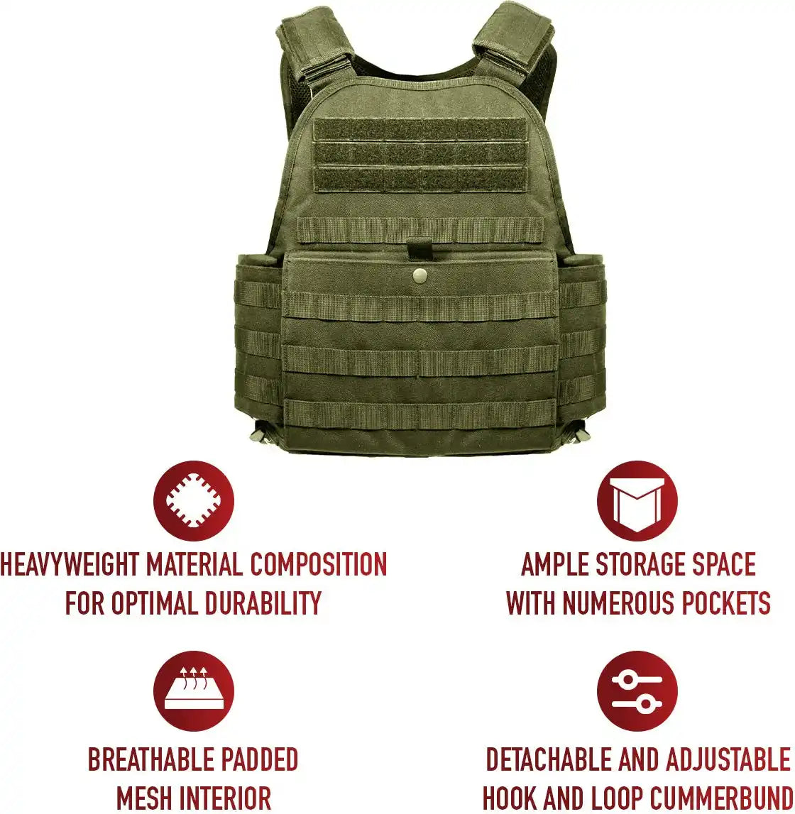 Rothco Molle Plate Carrier Vest