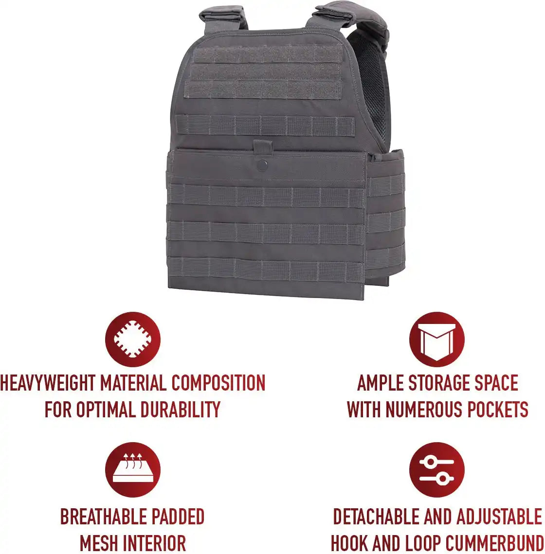 Rothco Molle Plate Carrier Vest