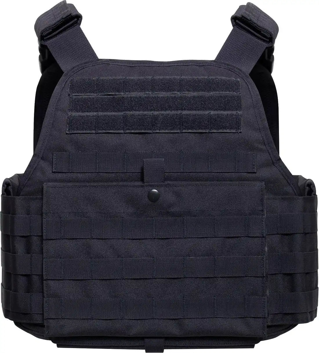 Rothco Molle Plate Carrier Vest - Midnight Navy Blue / Regular