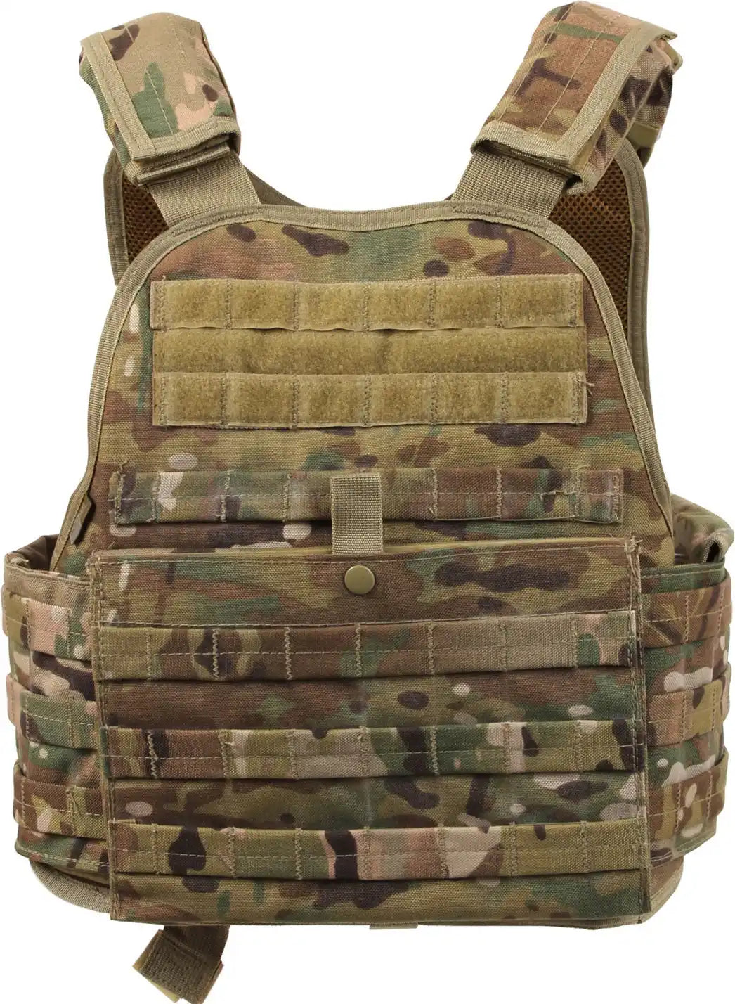 Rothco Molle Plate Carrier Vest - Multicam / Regular